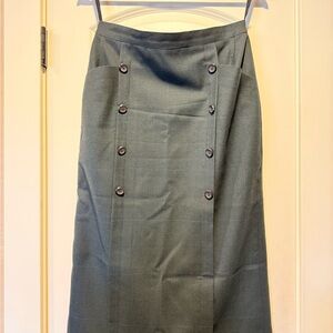 Gucci Dark Green Skirt